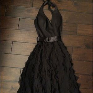 NWT White House Black Market Halter Dress